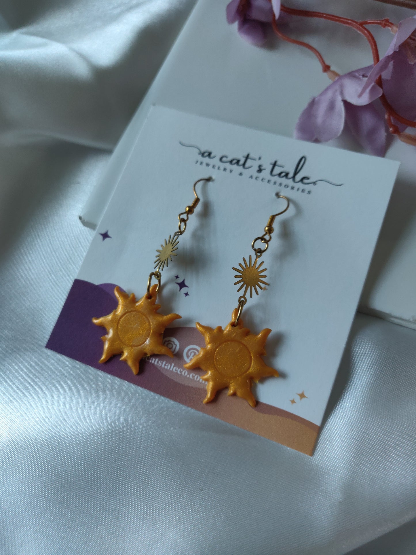 CELESTIAL SUN EARRINGS